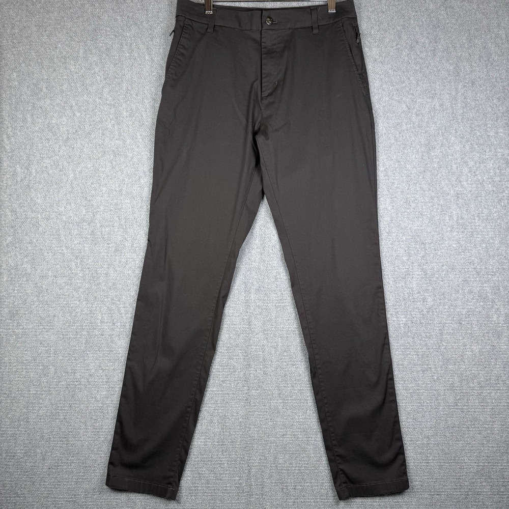 Bird Dogs Pants Men's 32x34 Gray Performance Chino Lined Liner Boomstick Birddog